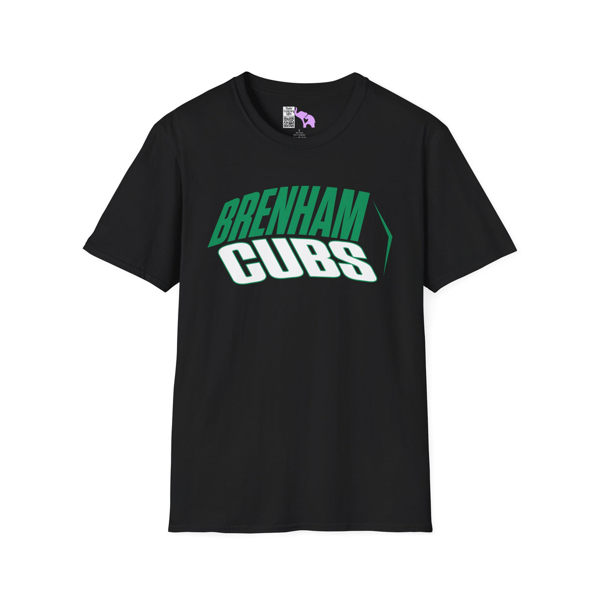 Brenham Cubs (Angled) Adult T-shirt