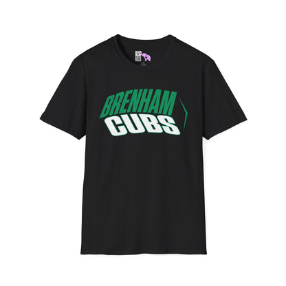 Brenham Cubs (Angled) Adult T-shirt