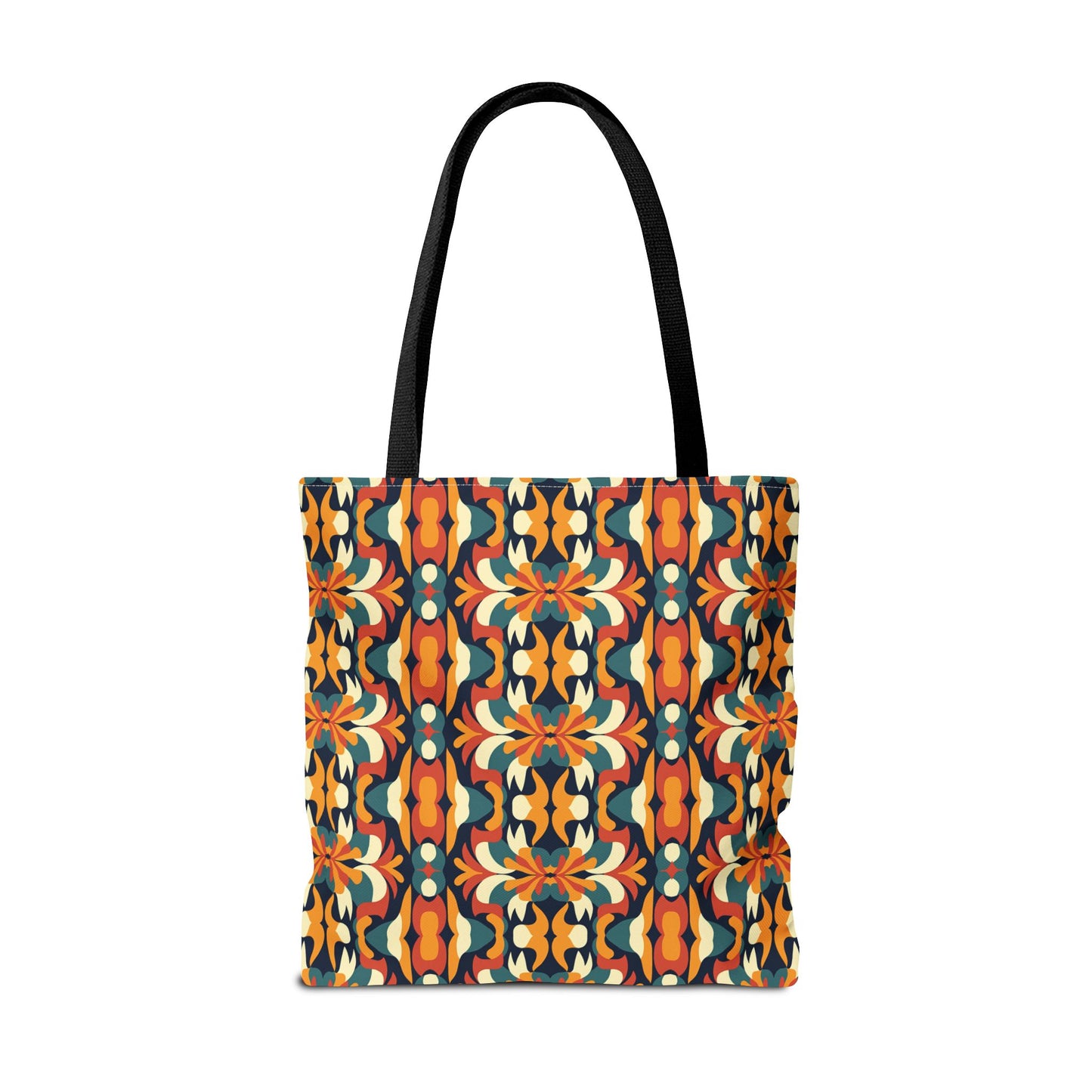 Autumn Kaleidoscope Canvas Tote Bag