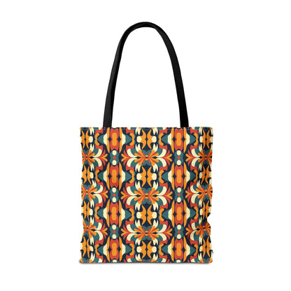 Autumn Kaleidoscope Canvas Tote Bag