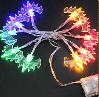 Halloween LED String Lights – 10 Waterproof Lights in Fun Spooky Shapes