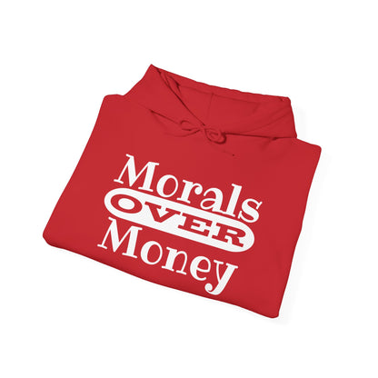 Morals Over Money Heavy Blend™ Hooded Sweatshirt