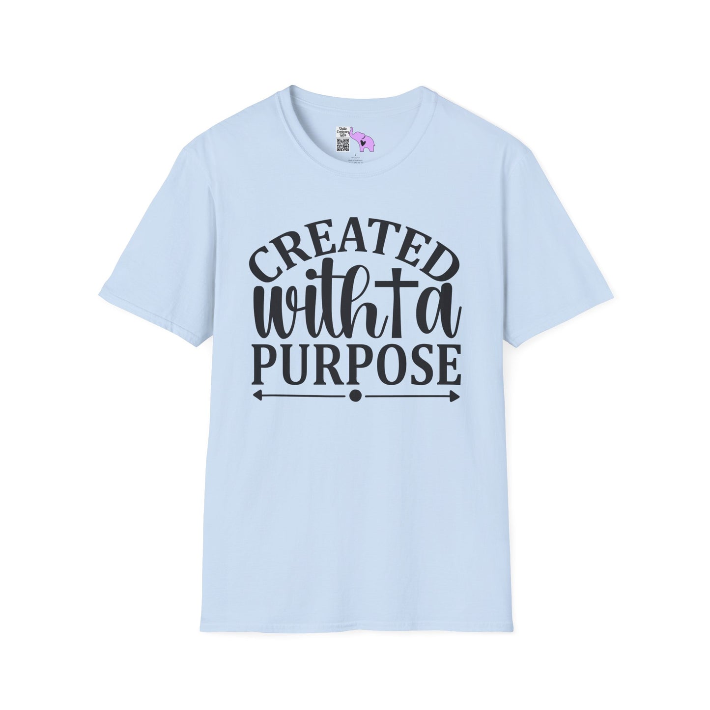 Created With A Purpose (3) Adult T-shirt