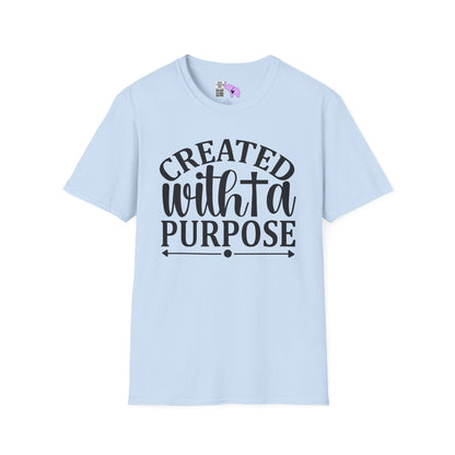 Created With A Purpose (3) Adult T-shirt