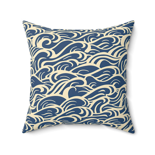 Ebb & Flow Dreams Throw Pillow