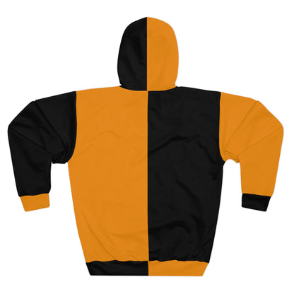 Creepy Stitch Hoodie – Orange & Black