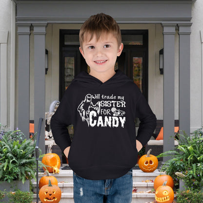 Will Trade My Sister For Candy Toddler Hoodie