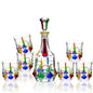 Colorful Crystal Liquor Glass Set