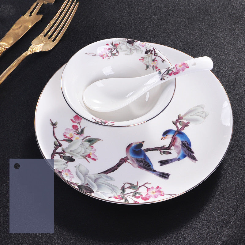 Bone China Ceramic Dinnerware Set