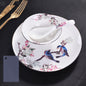 Bone China Ceramic Dinnerware Set