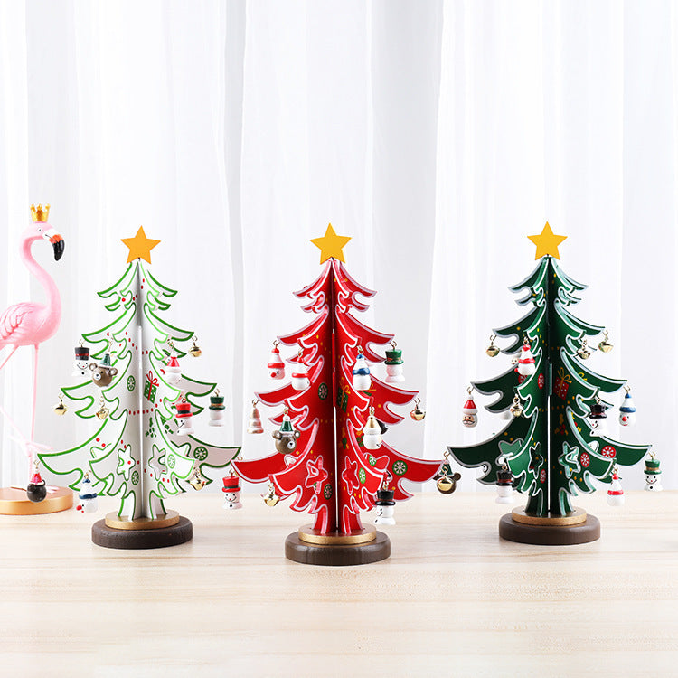 Rustic Wooden Christmas Trees