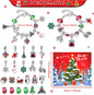 Charm Bracelet 24 Grid Christmas Advent Gift Calendar