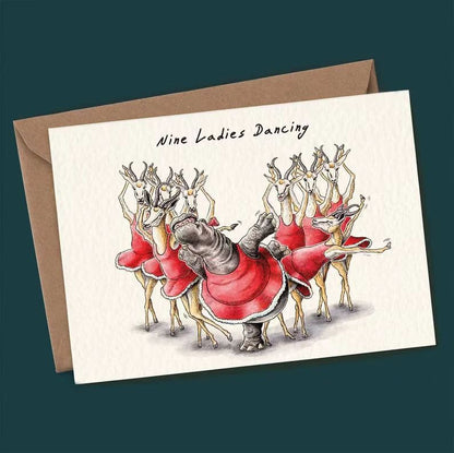12 Days of Christmas Greeting Card Set