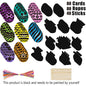 Easter Egg Scratch Art 80 Pcs Set