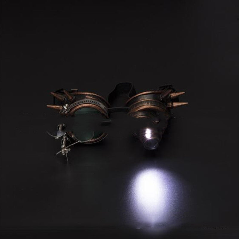 Steampunk Goggles Plus LED Lights Costume