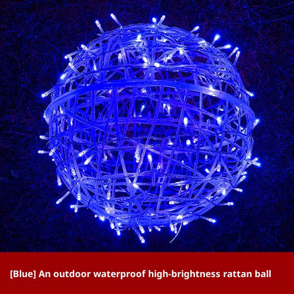 LED Hanging Tree String Ball Lights