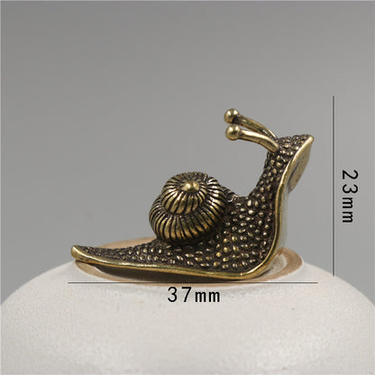 Pure Copper Snail Paperweight