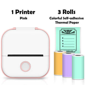 Portable Mini Thermal Label Printer Bluetooth