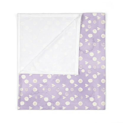 Baby Dreams in Lavender Baby Swaddle Blanket