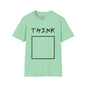 THINK (Outside the Box) Adult T-shirt