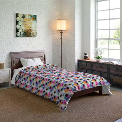 Watercolor Daisy Dream Comforter