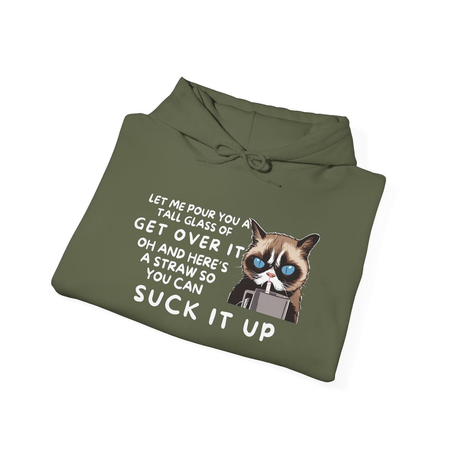 Let Me Pour You A Tall Glass of Get Over It... Adult Heavy Blend™ Hoodie