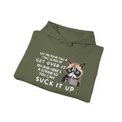 Let Me Pour You A Tall Glass of Get Over It... Adult Heavy Blend™ Hoodie
