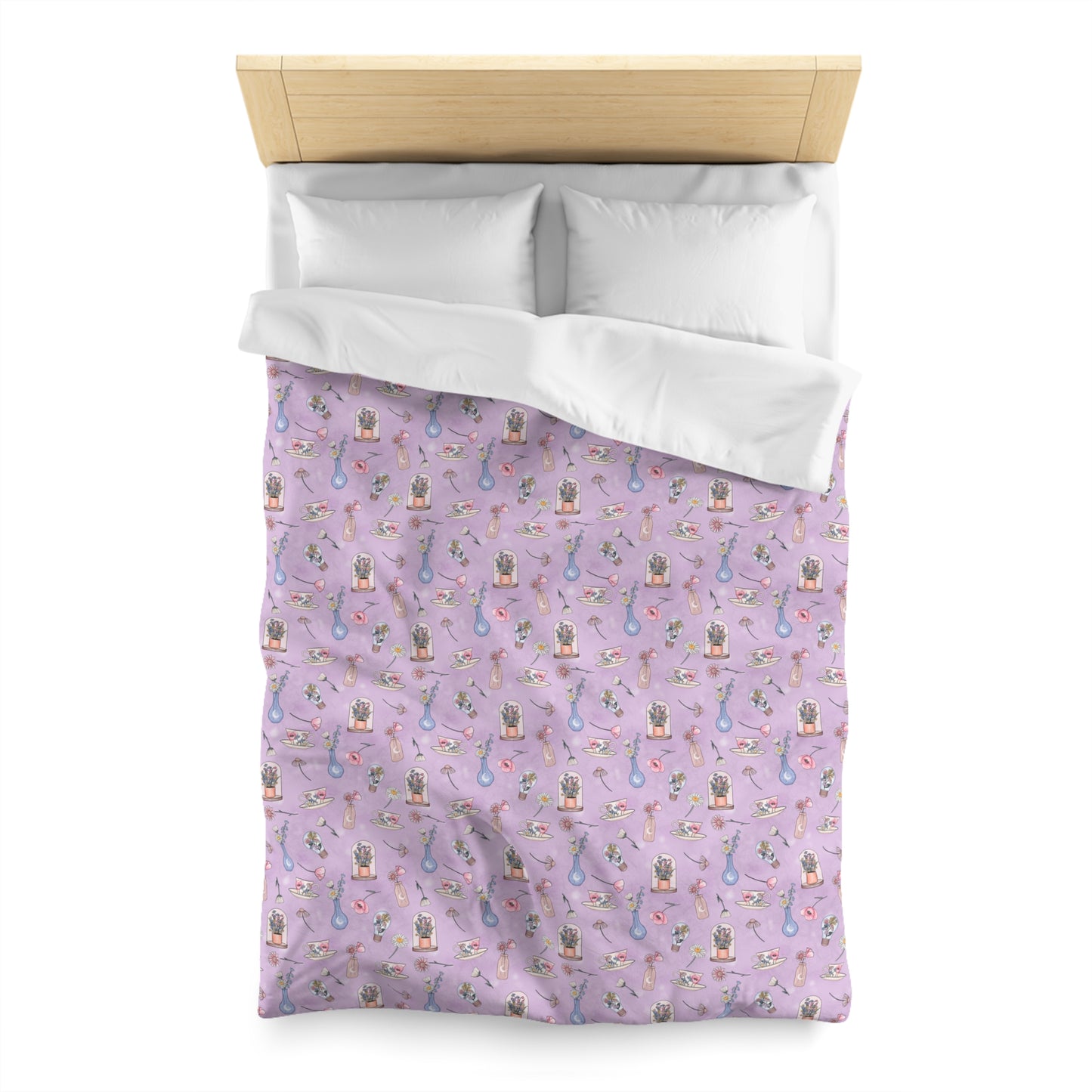 Lilac Meadow Keepsakes Microfiber Duvet Cover