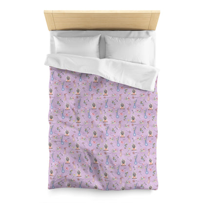 Lilac Meadow Keepsakes Microfiber Duvet Cover