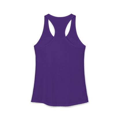 The Voice of the Ocean Speaks to the Soul Women's Ideal Racerback Tank