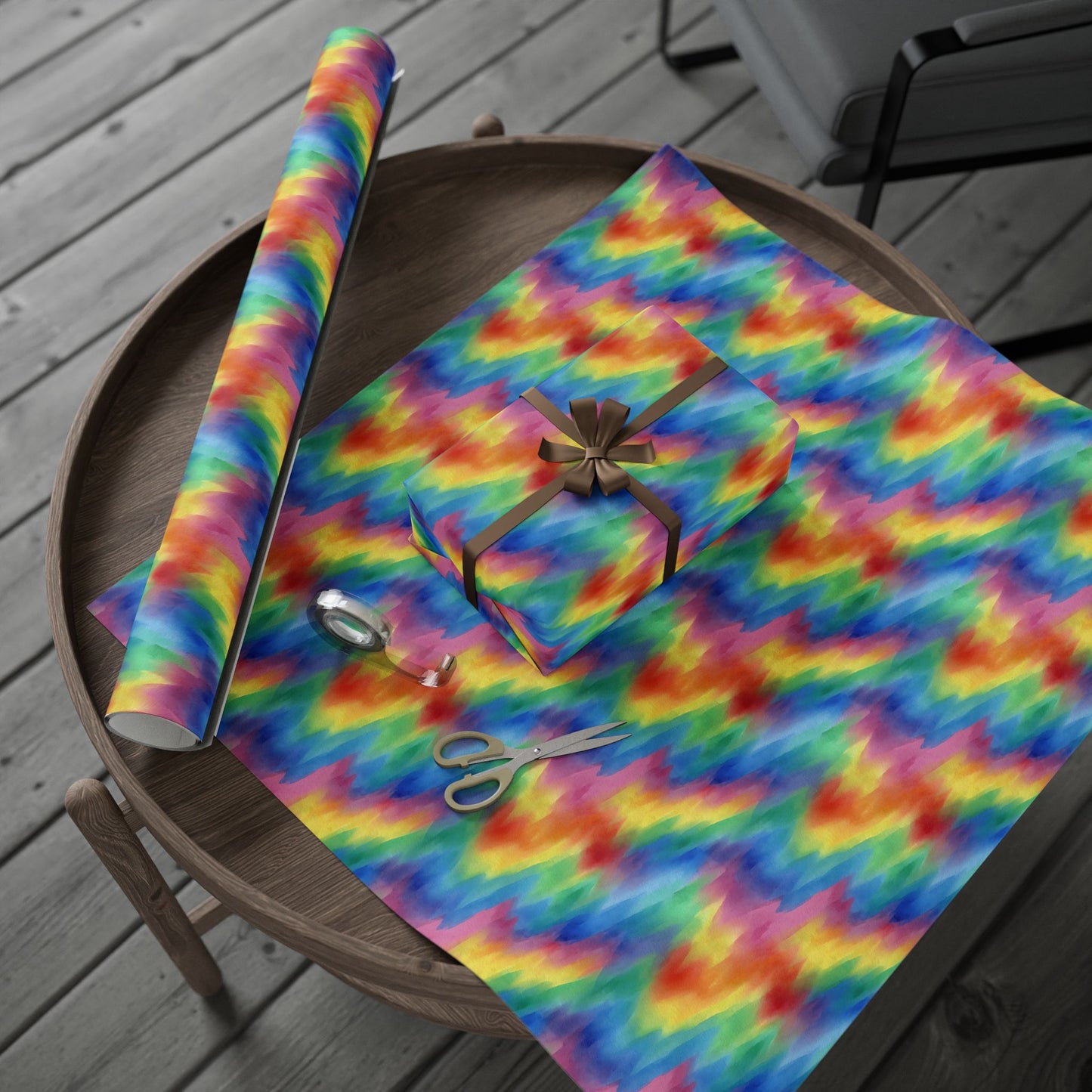 Colorwaves Wrapping Paper