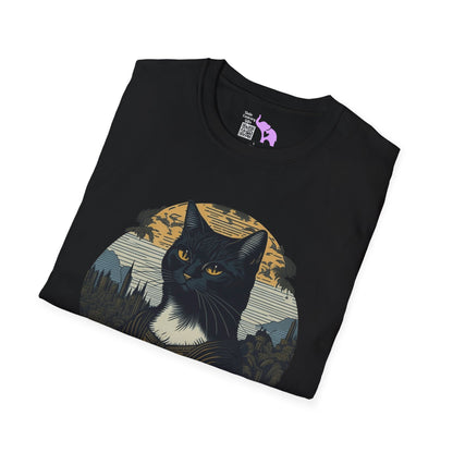 Meow Lisa Adult T-shirt