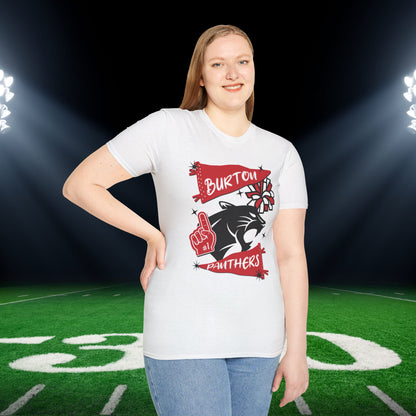 Burton Panthers #1 Adult T-shirt
