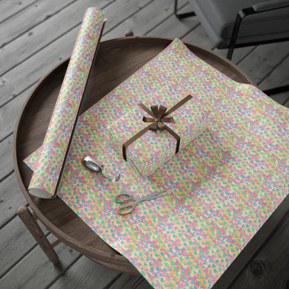 Sweetheart Camo Wrapping Paper