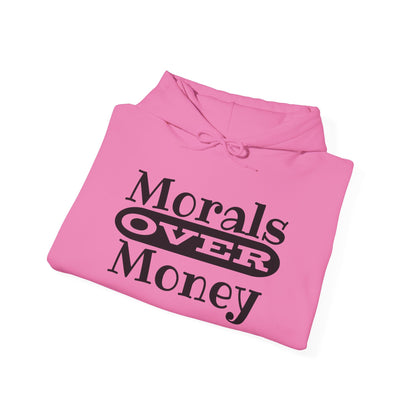 Morals Over Money Heavy Blend™ Hooded Sweatshirt