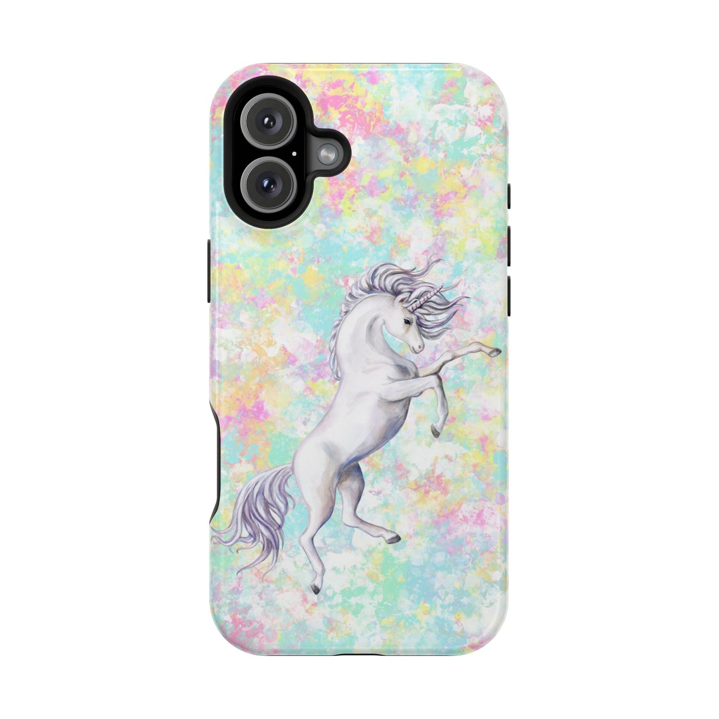 Pastel Pegasus MagSafe® Compatible Tough Case for iPhone