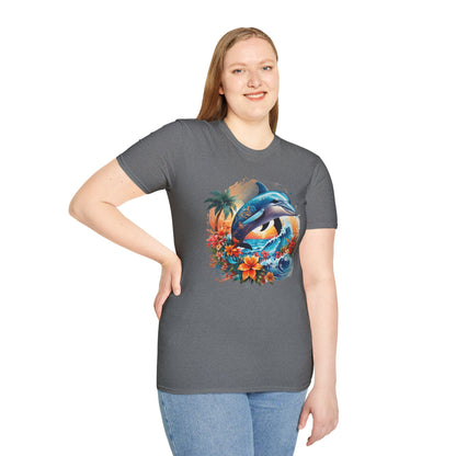 Tropical Dolphin T-shirt