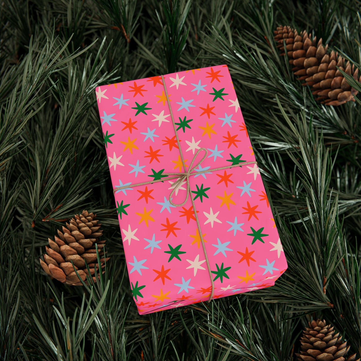 Pink Sparkle Wrapping Paper