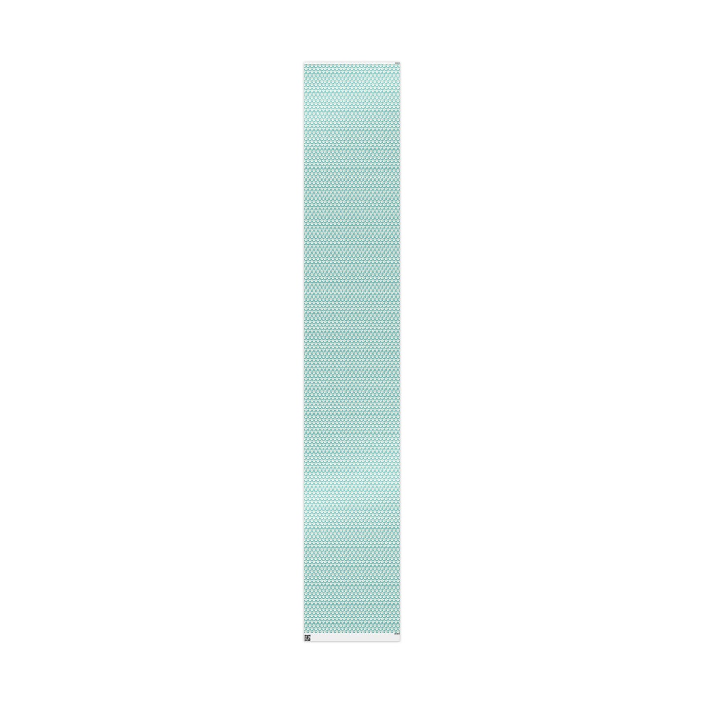 Tealberry Blooms Wrapping Paper