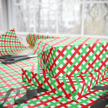 Festive Weave Wrapping Paper