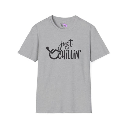 Just Chillin' (Disabled) Adult T-shirt
