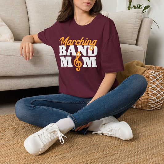 ""Marching Band Mom Adult T-shirt