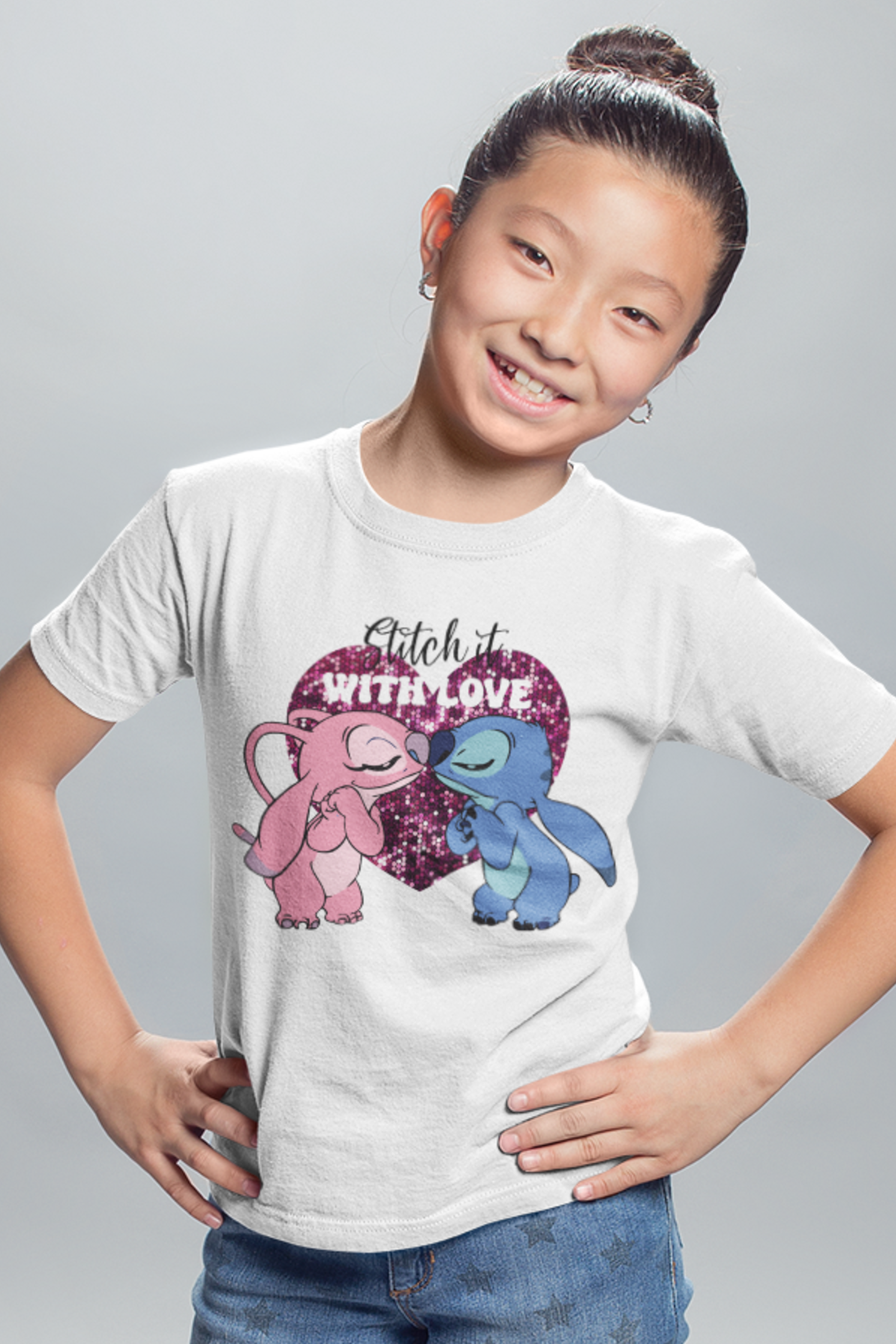 Stitch It With Love Youth Softstyle Tee