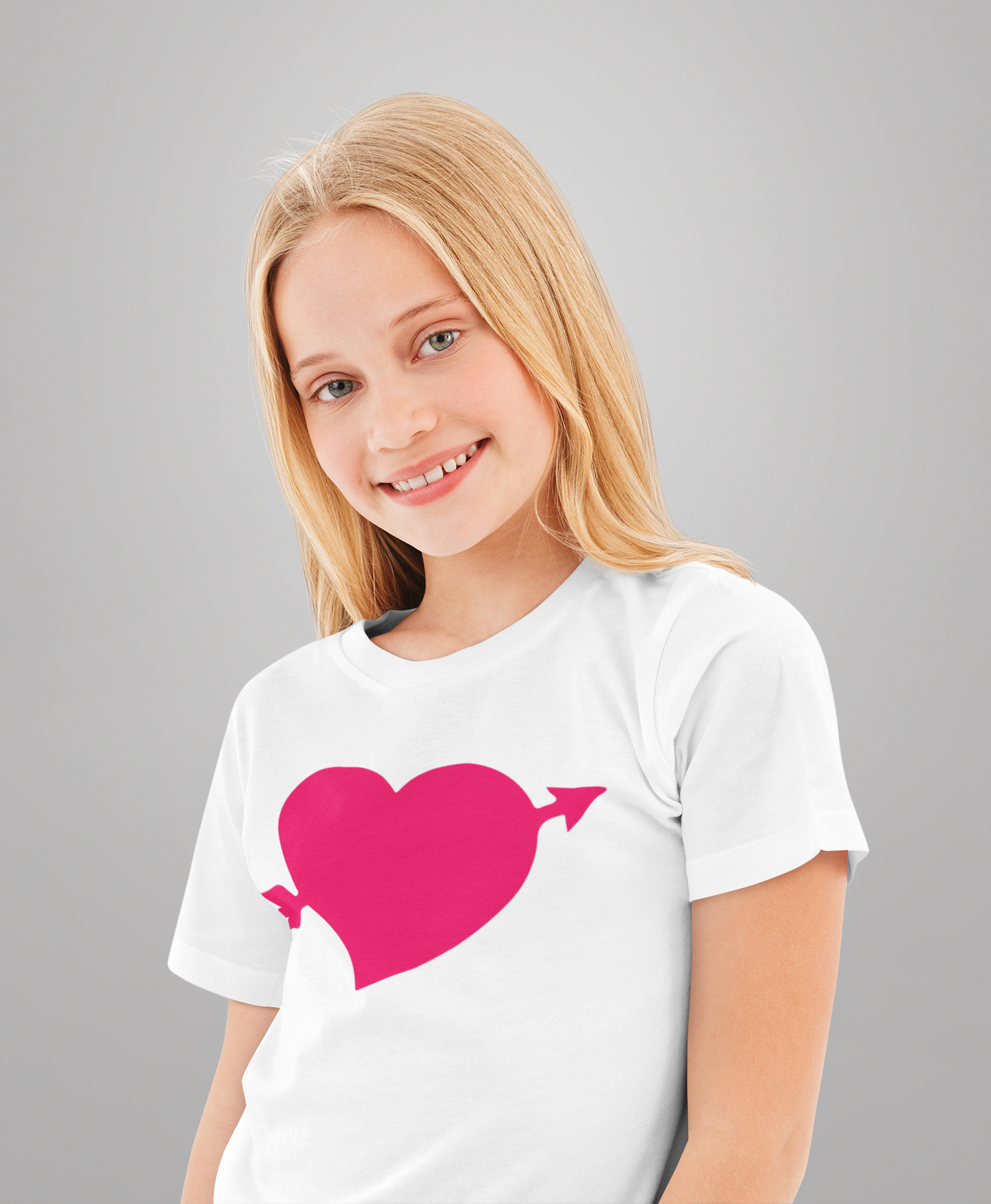 Heart 7 Youth Softstyle Tee