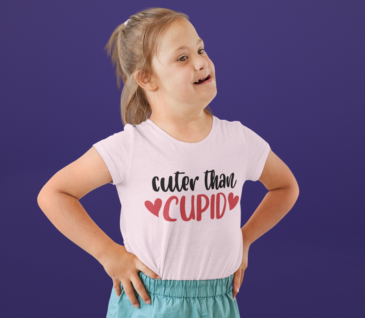 Cuter Than Cupid Youth Softstyle Tee