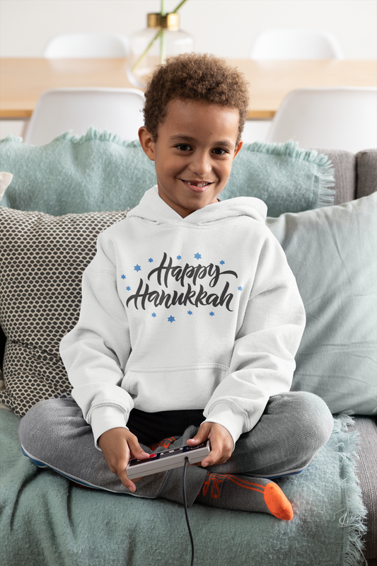 Happy Hanukkah 3 Youth Hoodie