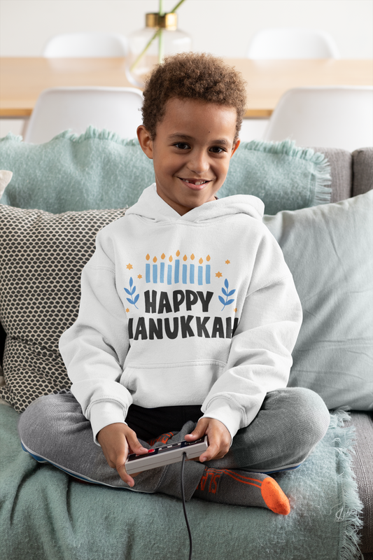 Happy Hanukkah 5 Youth Hoodie