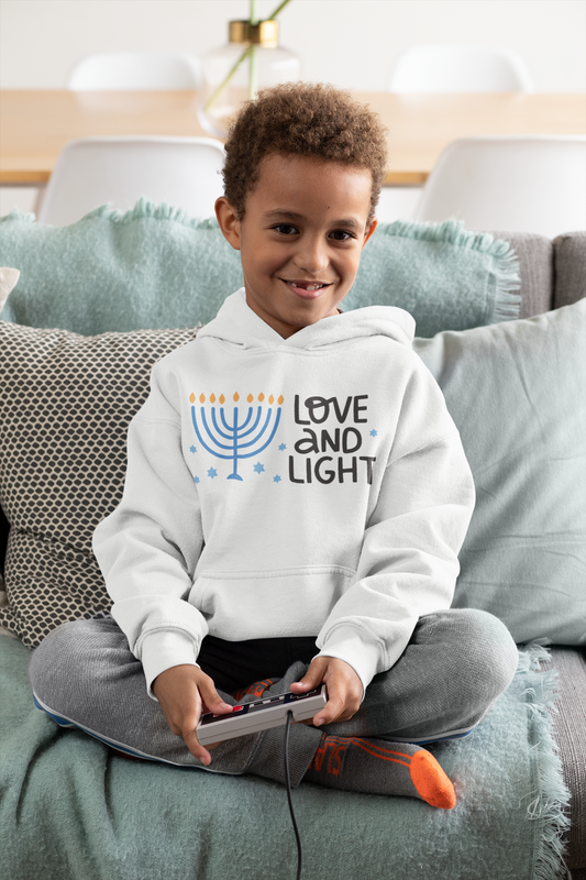 Hanukkah Love & Light Youth Hoodie