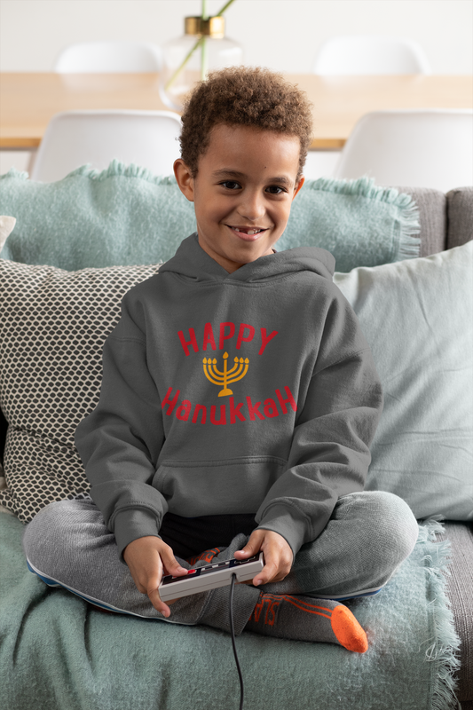 Happy Hanukkah Youth Hoodie