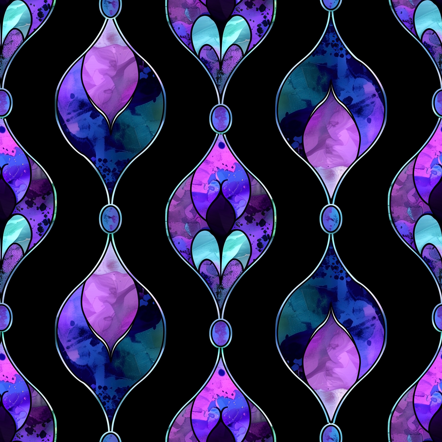 Glass Dreams Sherpa Fleece Blanket